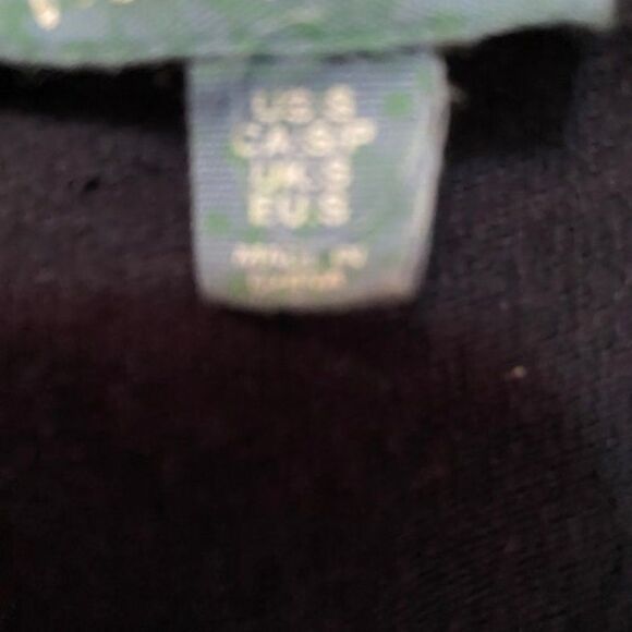 Fleur Bleue 3/4 quarter sleeves Blue, White sweater dress, size Small - Picture 5 of 5